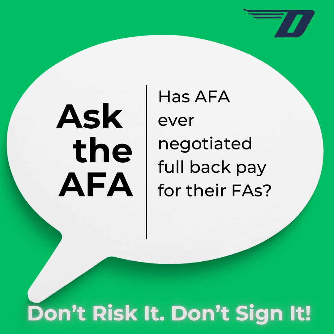 _ONEDELTA_'s tweet photo. Nope. Never. @DeltaAFA ask @FlyingWithSara ask @afa_cwa https://t.co/LCOZkCvphY