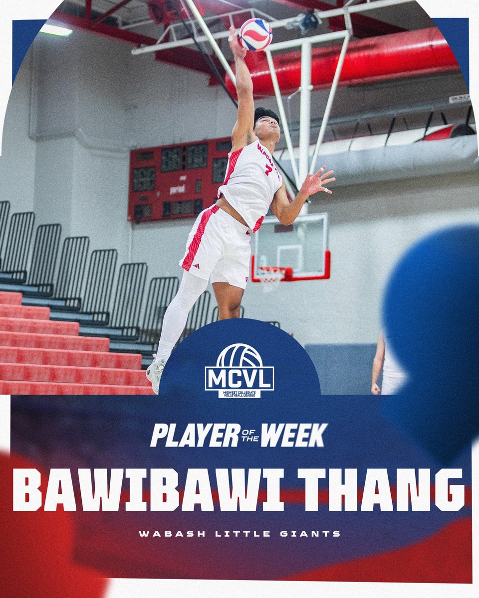MCVLVolleyball's tweet photo. Offensive Player of the Week, Bawibawi Thang 💪🏻 https://t.co/lrXaZluaOO