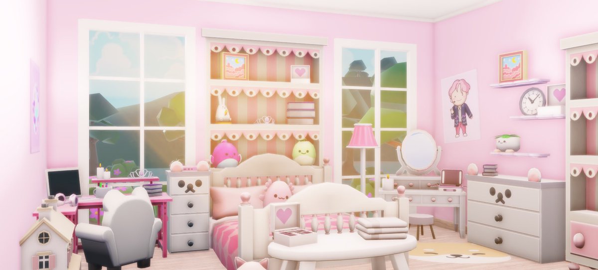 MyRoomMakeover's tweet image. BEFORE vs AFTER! 🪑🌸
A showcase of a 'cute' room that will be createable within our game! The possibilities are really endless! 🔥🥹

#MyRoomMakeover #RobloxDev #ROBLOX