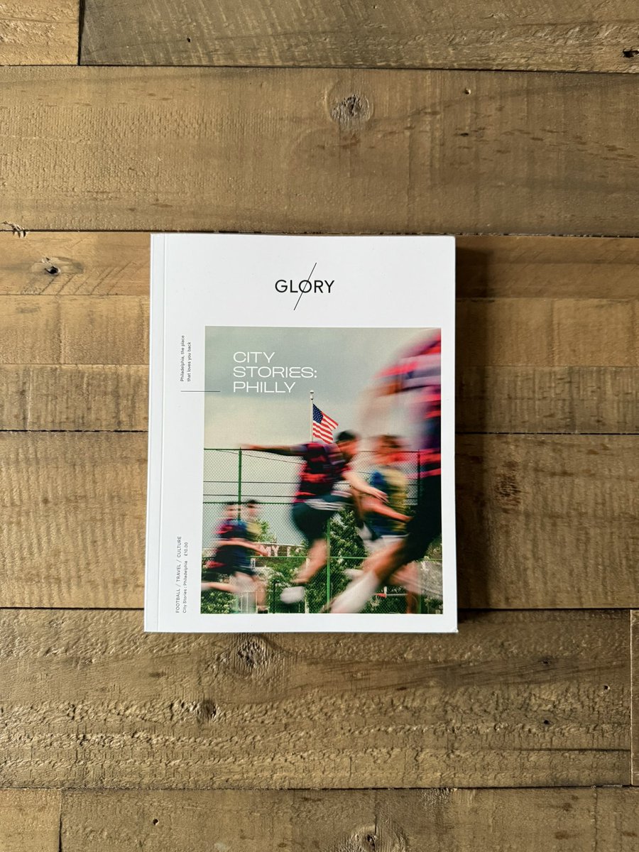 GIVEAWAY 🚨 🇺🇸 📖 

We’ve teamed up with the fellas over at <a href="/glorymag_/">Glory</a> to give away a copy of their latest City Stories edition!

This volume covers everything about football in Philadelphia. From community soccer initiatives, Philadelphia Union and the best place to get a famous