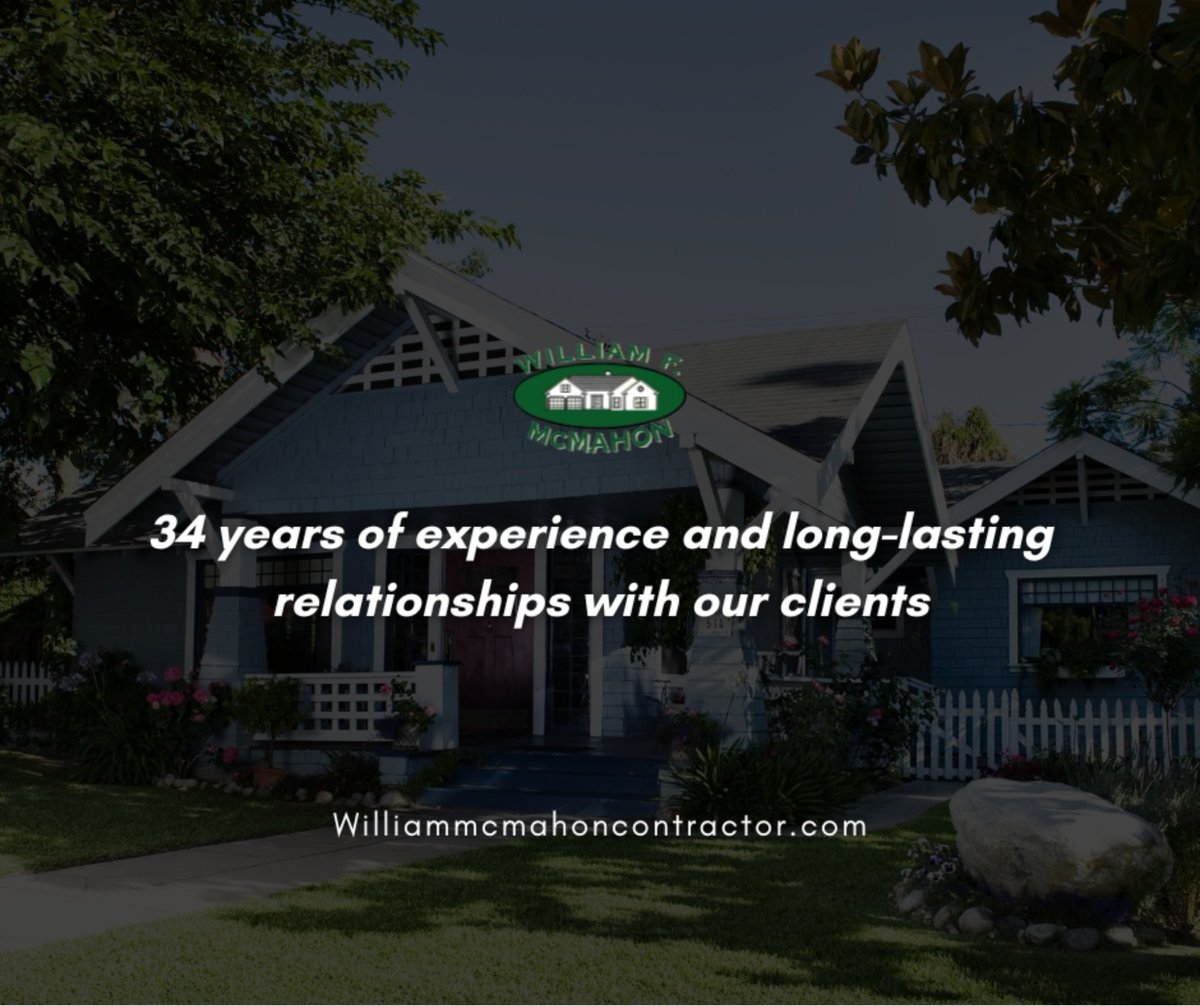 BillMcMahonGC's tweet photo. At William F. McMahon Contractor, we take pride in turning your visions into reality with expertise you can rely on. From start to finish, our commitment to excellence has stood the test of time—just like the relationships we've built with our amazing clients. 🏡🔨  

🖥️ Cont... https://t.co/N7V7q7PXBj