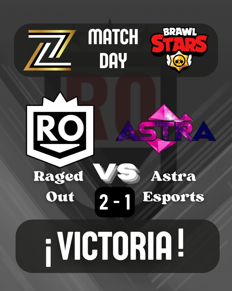 iRagedOut's tweet photo. VICTORIA EN LA #ZEROLEAGUE ‼️
Conseguimos ganar el partido más difícil de la fase de grupos contra #astraesports
A seguir así!! 👑👑
#GoRO https://t.co/GYHavauyzK