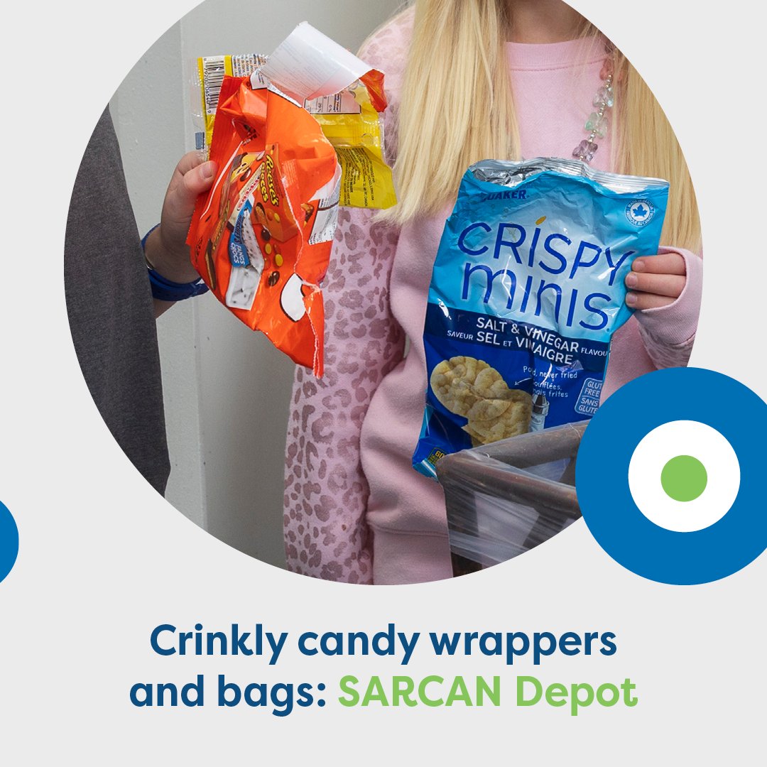 Winter blues got you staying home? Are you getting your fill of snacks and ordering take-out? Don’t throw out plastic flexible plastics after you're done with them--  Recycle them at SARCAN! ♻️ 

Visit skrecycles.ca/material to see a full list of what can be recycled at SARCAN