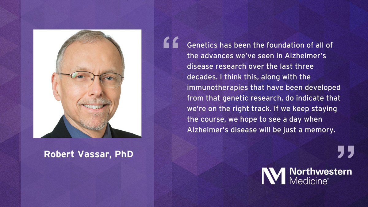 A study co-authored by Robert Vassar, PhD, has revealed novel insights into the role of the often-overlooked duplicate X chromosome in women and its potential contribution to #Alzheimer's disease risk. This study is the first to examine the genetic risk factors that may arise