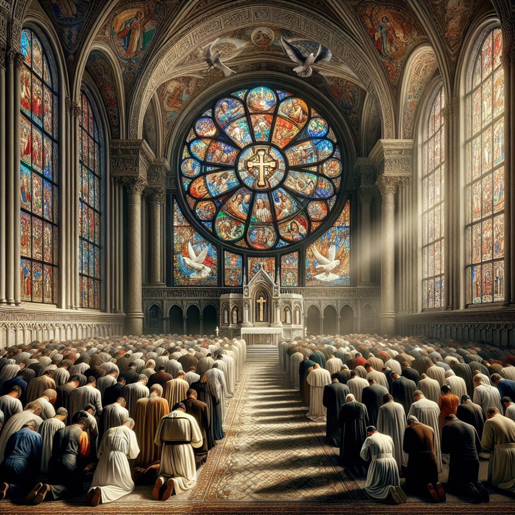 ConfirmedAnselm's tweet image. 🙏 &apos;May they all be one...&apos; (John 17:21). The Magisterium protects the unity of faith, guiding us amidst diverse interpretations. Let&apos;s unite under Christ’s Church! #CatholicUnity #FaithInChrist