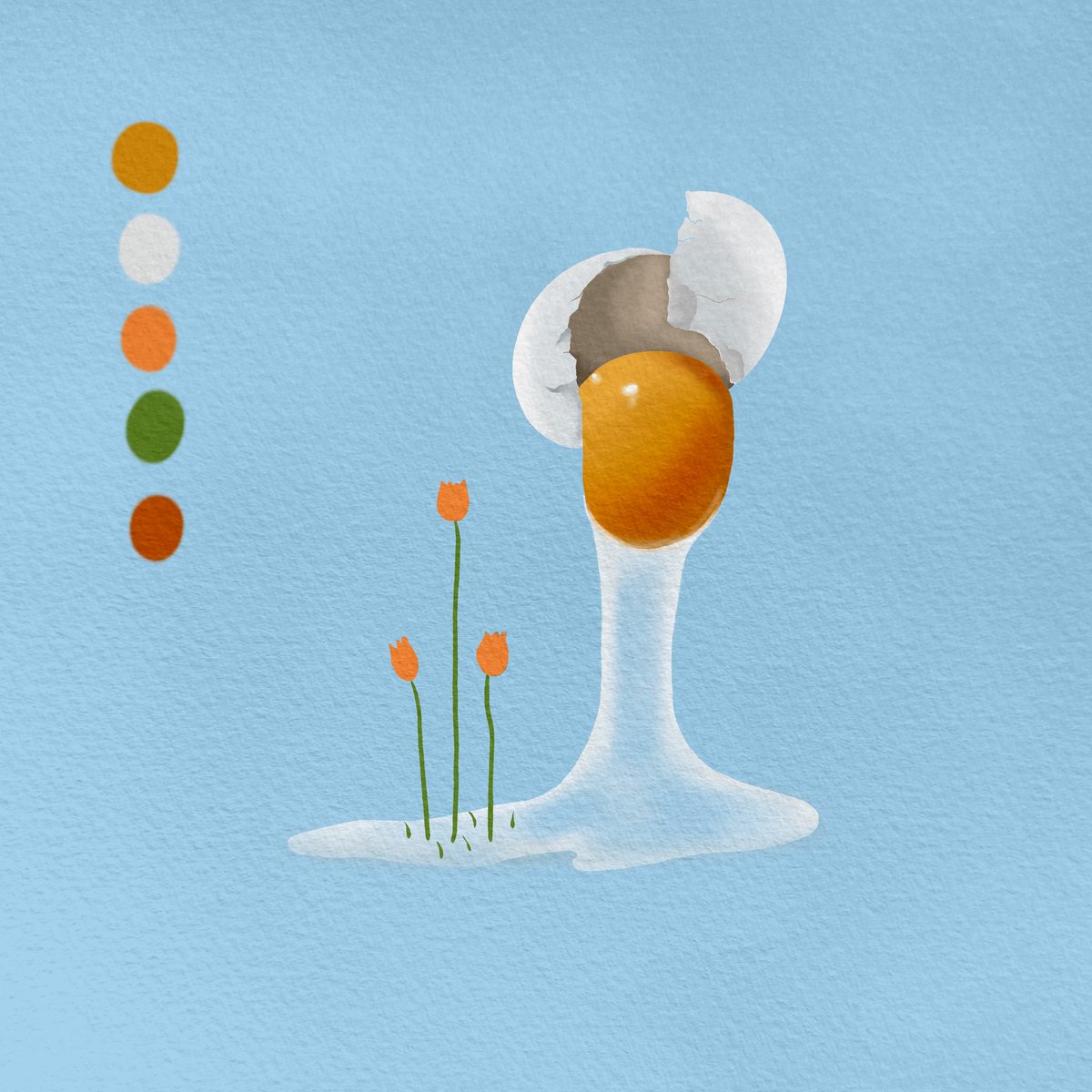 "New beginnings" ... drawing/illustration..