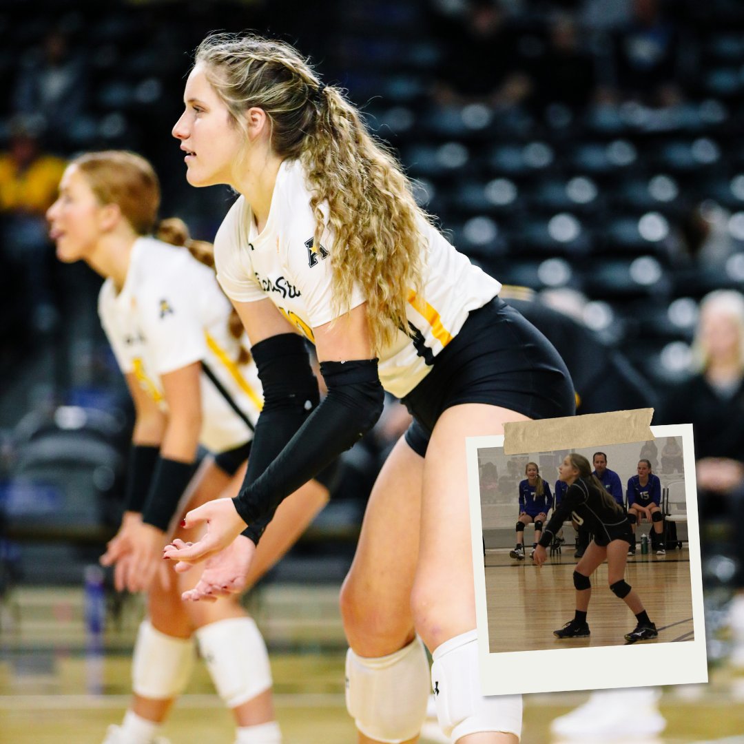 Playing for her ✨

Join us in celebrating all the powerful women in athletics on National Girls &amp; Women in Sports Day tomorrow!

#FearTheWheat | #NGWSD