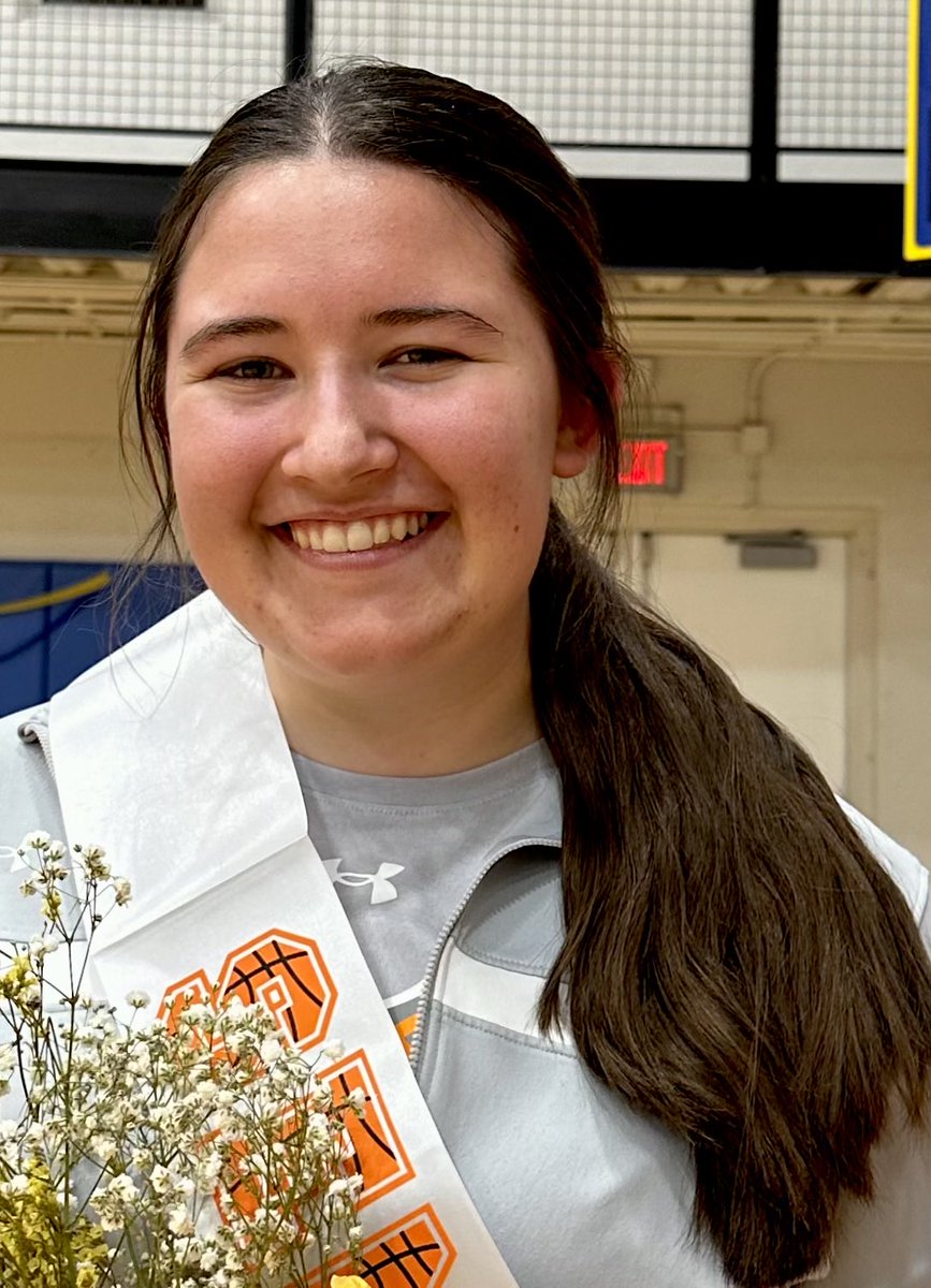 Celebrated these two seniors last night.  Annabelle Keith and Abby Montgomery have been quality teammates and representatives of Mercy McAuley for 4 years.  So honored to have coached these ladies! @bmahoney1313@mercymcauleybb@mercymcauleyhs