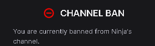 Chron1Collector's tweet photo. now i know why @Ninja gets the HATE! his channel is so soft. Not even on his stream and i got banned lmfao his mod deleted a chat message that said the gameplay of the match looked like bronze, i called that out. instant ban. okay dude #ninjaissoft https://t.co/4wdNEepVaS
