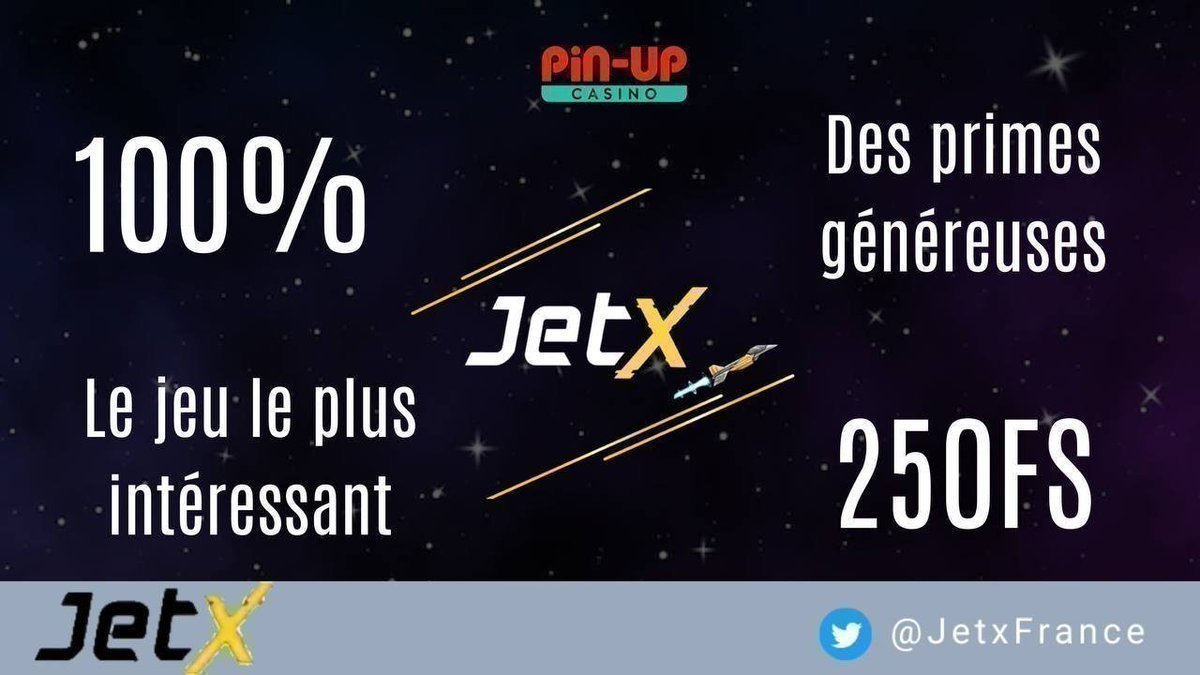 JetxFrance's tweet photo. ⚡ Freespins comme bonus de premier dépôt 🚀

🔝 Jouez à JetX et augmentez vos chances de gagner !

💸 Jouez : https://t.co/6fveFcbo2h

#1win #cassino #France #onlinecasino #casino
#Freespin #makemoney #cashback #jetx #JackpotWorldW #pinup #bonus #gift #slotonline https://t.co/EpKr8y434J