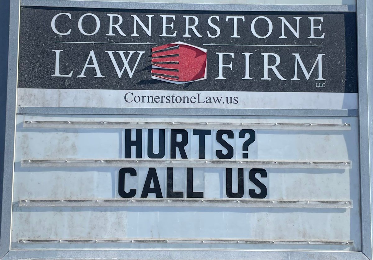 cstonelaw's tweet photo. Now accepting phone calls from professional quarterbacks AND people who've suffered personal injuries. https://t.co/L6khnr8mRO