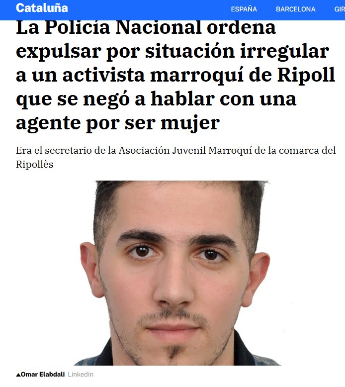 LiderSuprem_'s tweet photo. @orriolsderipoll @oomaaarripoll fes les maletes que t'expulsem. Ves a pregonar al desert del que no hauries d'haver sortit mai. Catalunya no et vol ni t'ha volgut mai. https://t.co/XKV9ik6tyh