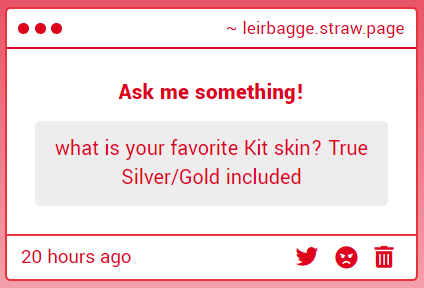 Leirbag4857's tweet photo. tie between true gold and cuddly kit https://t.co/x8knKH9p26
