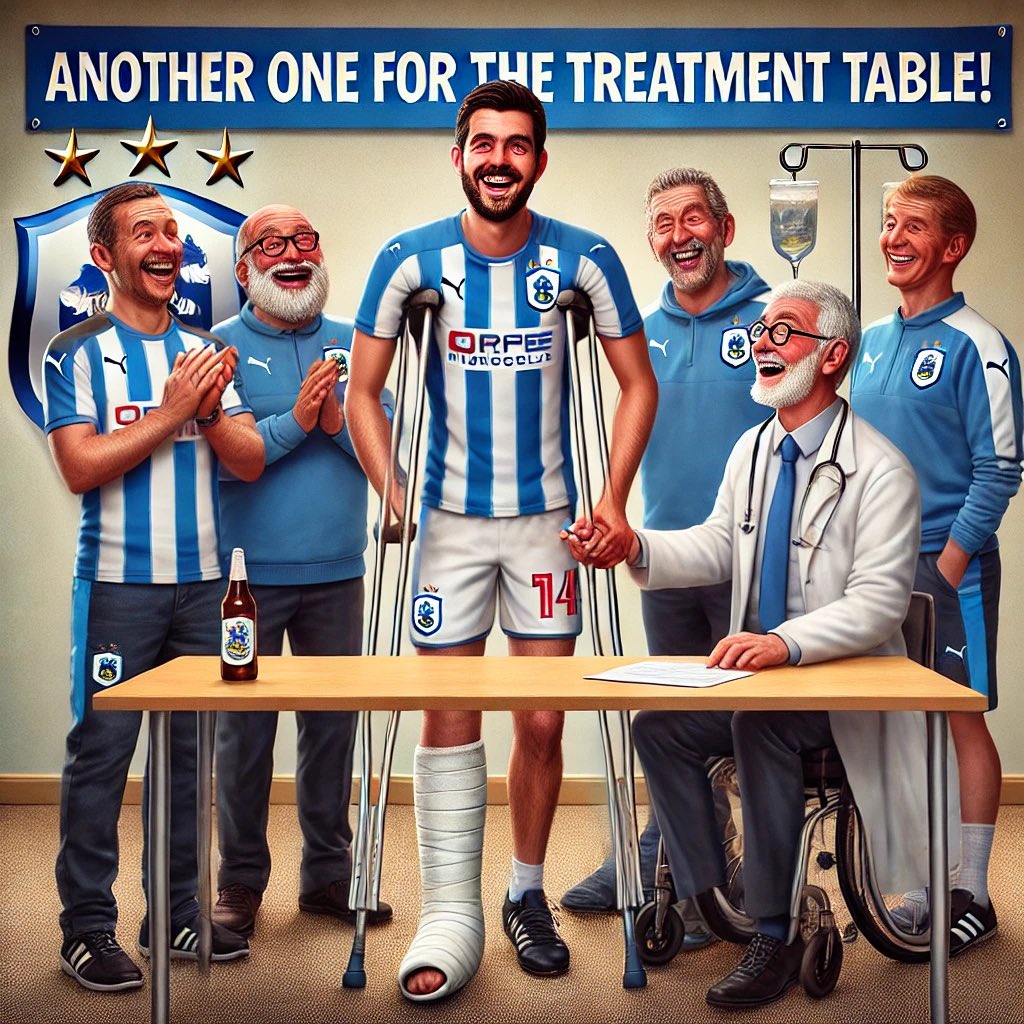 🏥 Terriers inbound 🤕🩺 #htafc