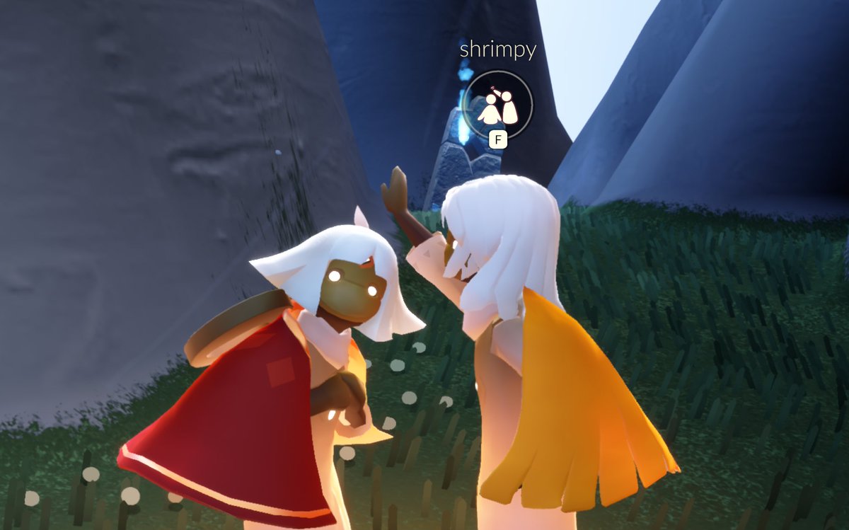 shrimpcrumbs's tweet photo. My friend is teaching me how to play Sky: cotl but she hasn't played since 2019/2020 and is confused too. Any tips? https://t.co/qKh4E9OpGY