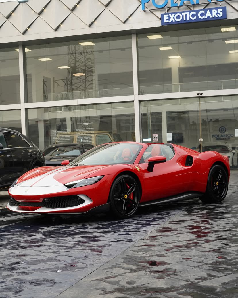 Olamide0fficial's tweet photo. Wizkid just bought a new Ferrari 296 GTS worth over 1.4 billion naira 🔥 https://t.co/wDMu10spJv
