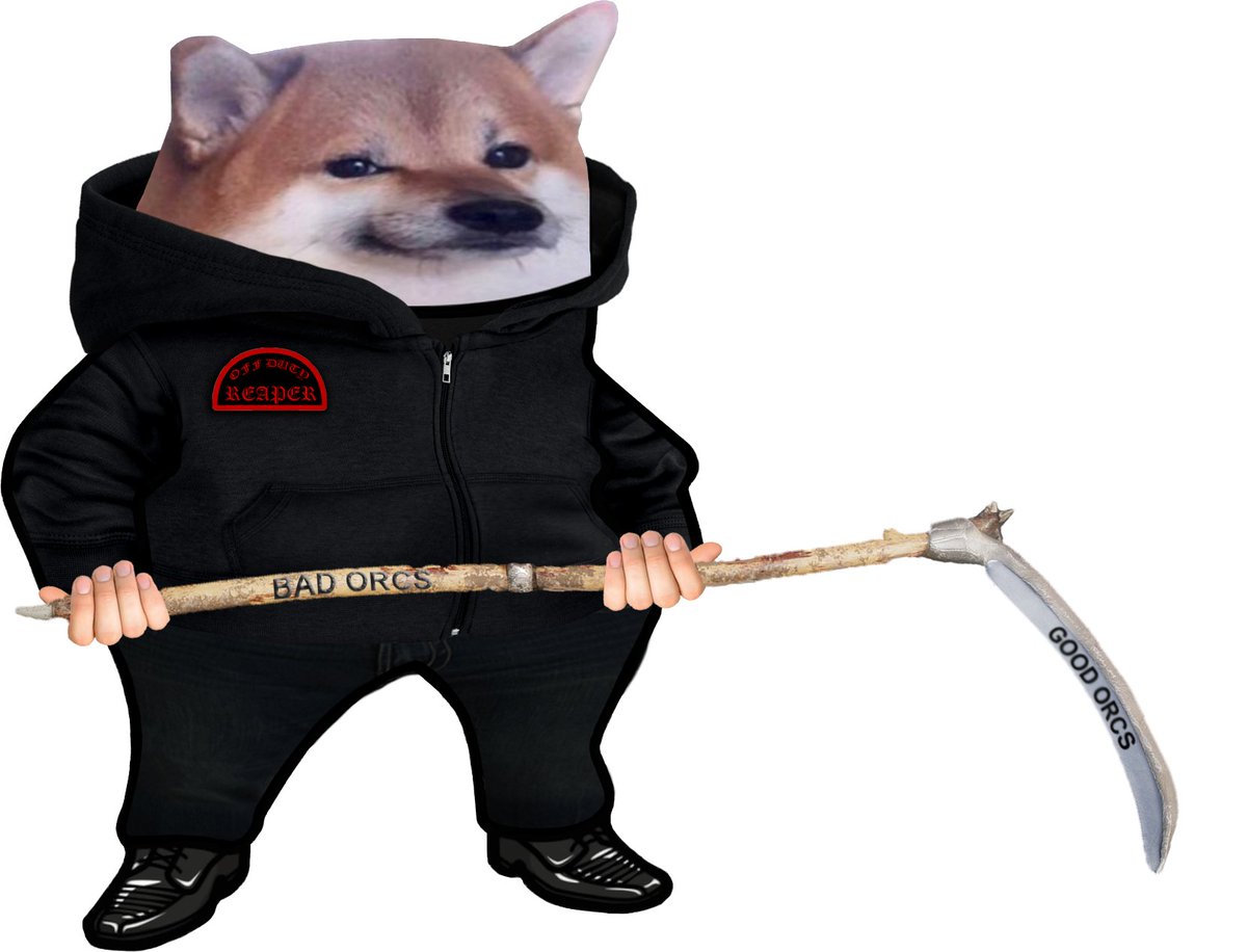 IballsInah's tweet photo. Fella delivery for @theBretHammers 

Here's your scythe wielding fella.
I hope he works for you. https://t.co/sG2Eq4phi7