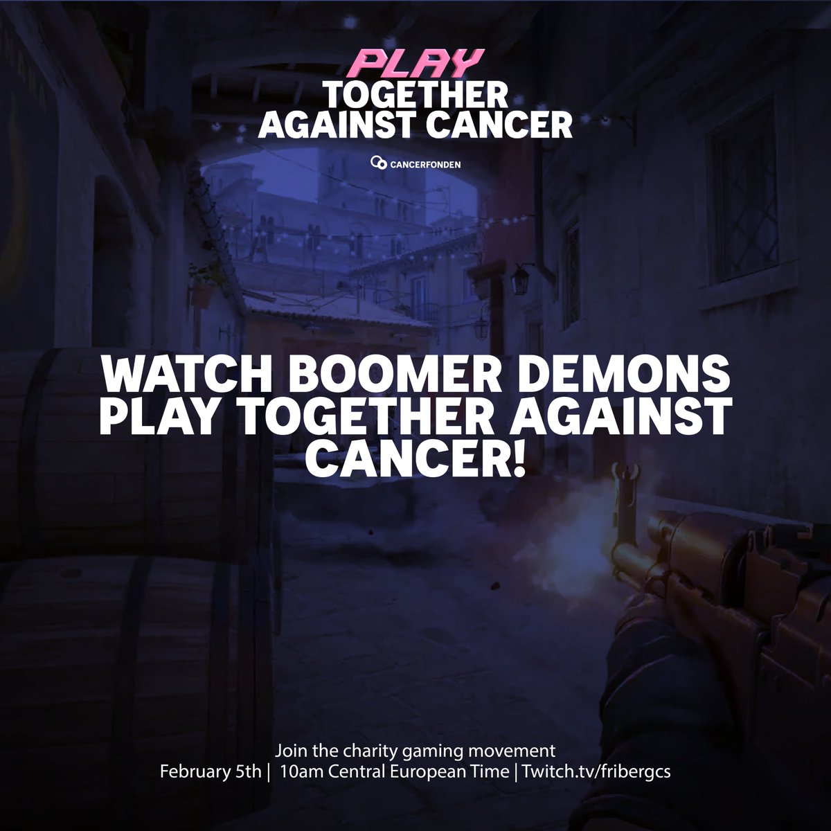 Tomorrow me &amp; the boomerdemons are doing a charity stream! Starting at 10am with a lot of fun goals set along the way!

twitch.tv/fribergcs