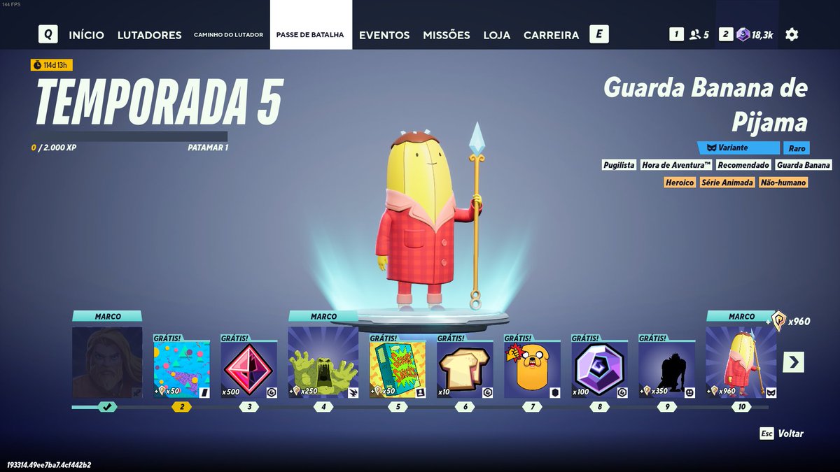 PortalMVS's tweet photo. 🏅 Visão geral do Passe de Batalha da Temporada 5 do #MultiVersus! 1/2

Lembrando que todo conteúdo é gratuito para todos os jogadores como agradecimento. https://t.co/Txz4kyBVP1