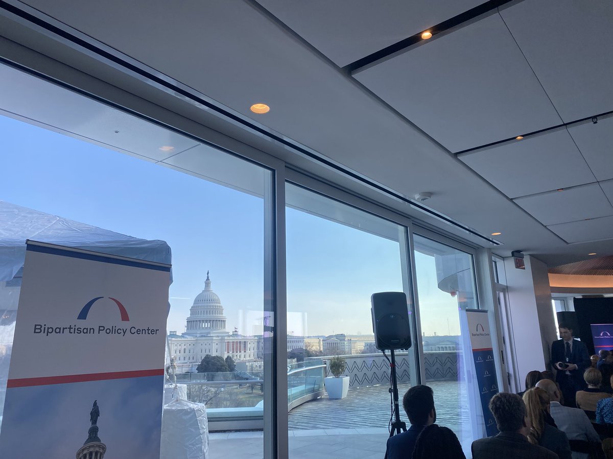 taylor_maag's tweet photo. What a view for @BPC_Bipartisan Commission on the American Workforce launch event. Great to hear from @RepWalberg on opportunities for bipartisanship on the Hill including #WIOA &amp; #WorkforcePell - policies @jfftweets supports and wants to see passed #wrkfcdev https://t.co/KQcp0Uz2jH