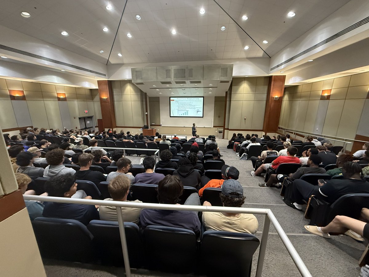 SHSU_SAAC's tweet photo. The compliance office held their annual financial literacy meeting hosting numerous Sam Houston Student Athletes interested in learning about maintaining and growing their financial rapport https://t.co/4Bqs751Cq8