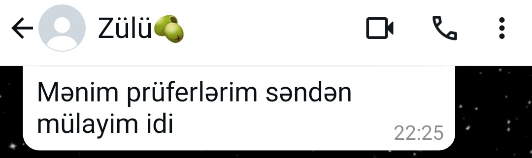 Dostlarınız sizi necə bilirdi?
-mülayim🥰