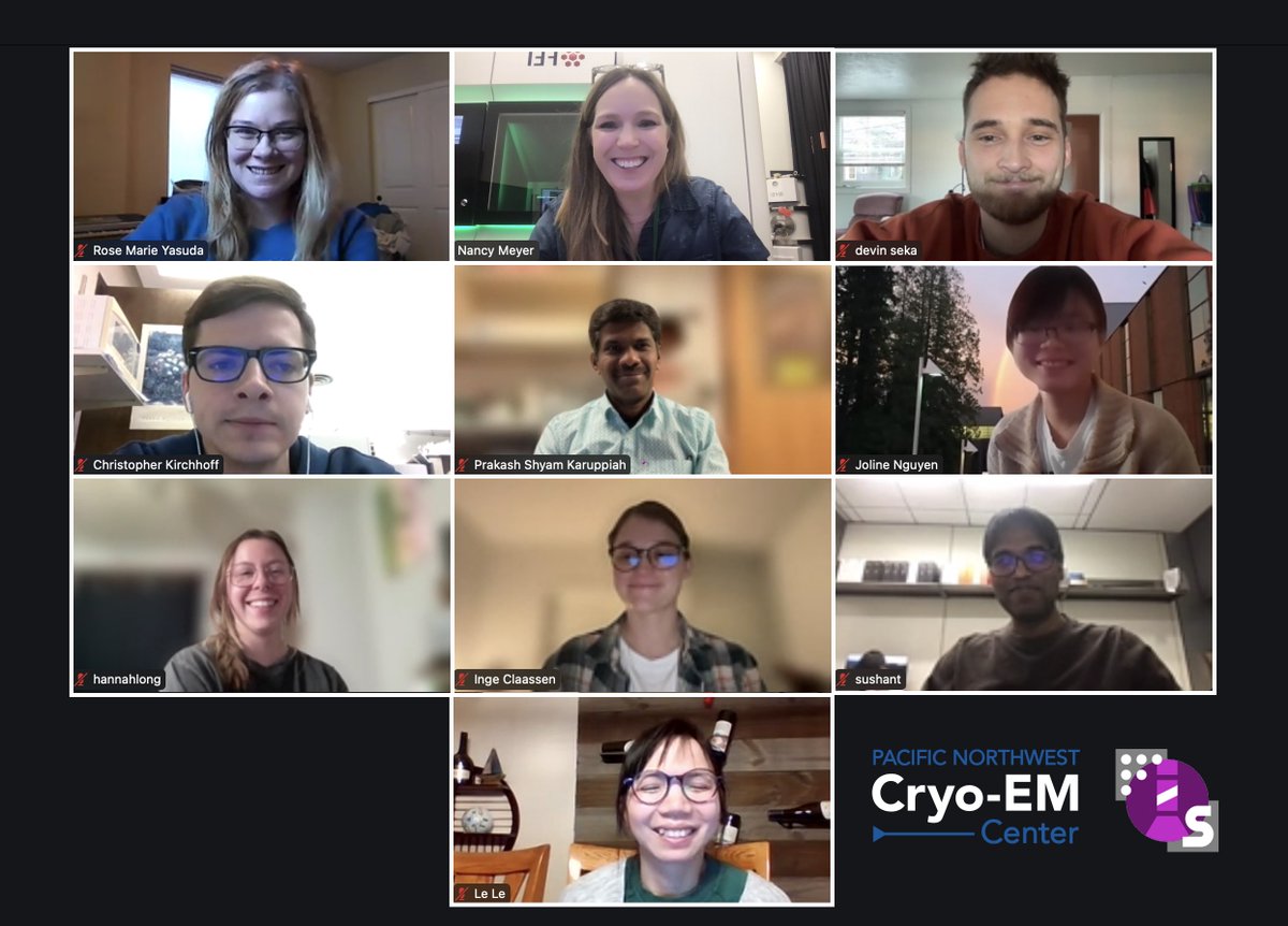 CryoEM_PNCC's tweet image. PNCC has our first SerialEM Screening Workshop in the 2025 books. SPOCs Nancy Meyer and Rose Marie Yasuda trained 8 students in the workflow. Trainees complete two one-on-one follow up sessions to gain independence. We look forward to continuing work with these eager bunch.