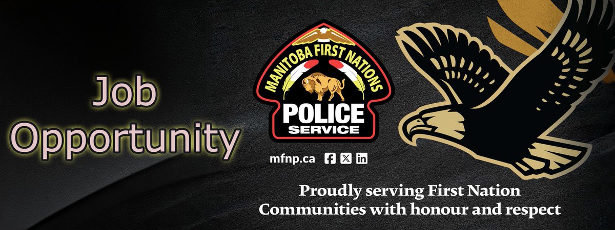 The Manitoba First Nations Police Service is seeking a highly organized Executive Assistant to join our dedicated team. 

Learn More At: mfnp.ca/jobopportuniti…