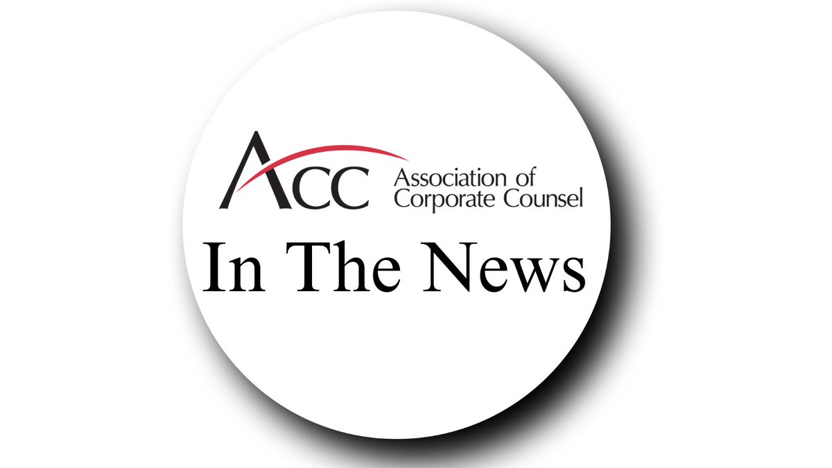 Check out ACC's latest 2025 #CLO Survey Report featured in <a href="/lawdotcom/">Law.com</a> 
law.com/corpcounsel/20…