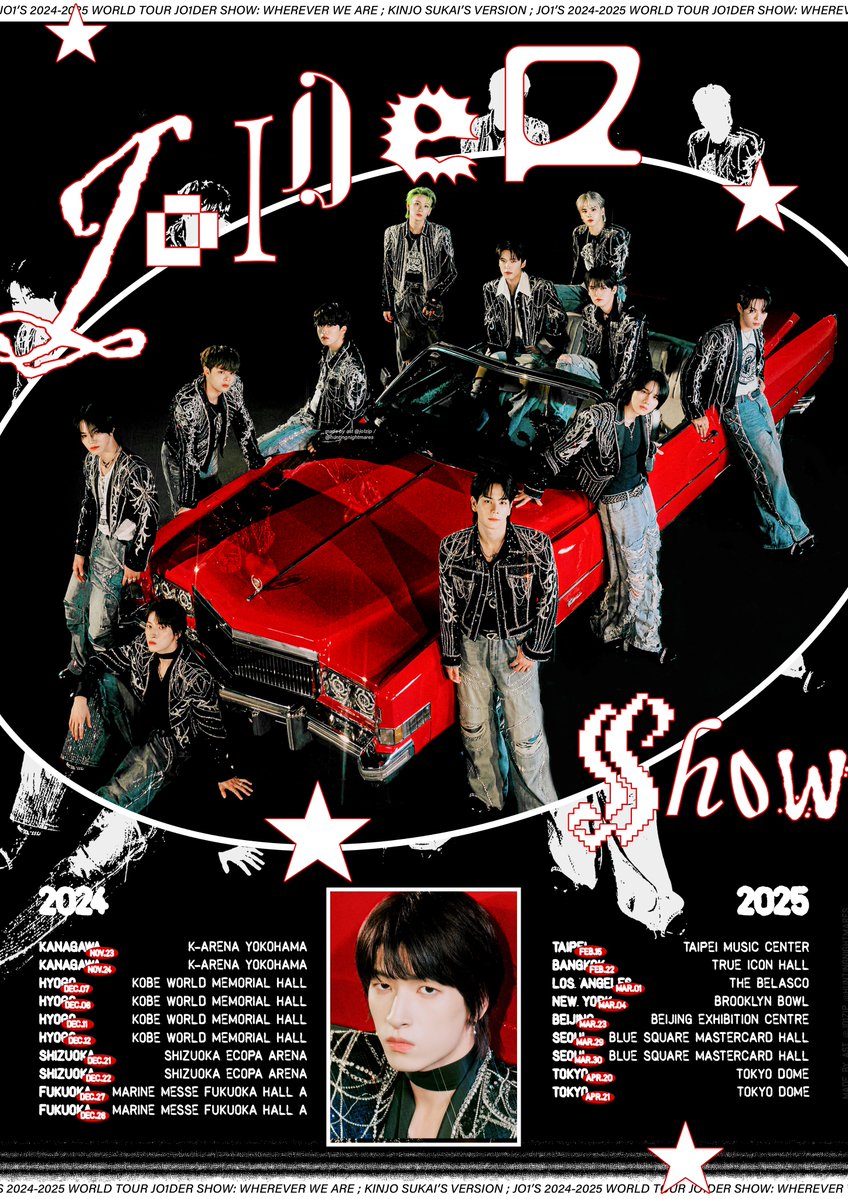 JO1 金城碧海 サイン入りチェキ jo1der show 2024 神戸 JO1 金城碧海