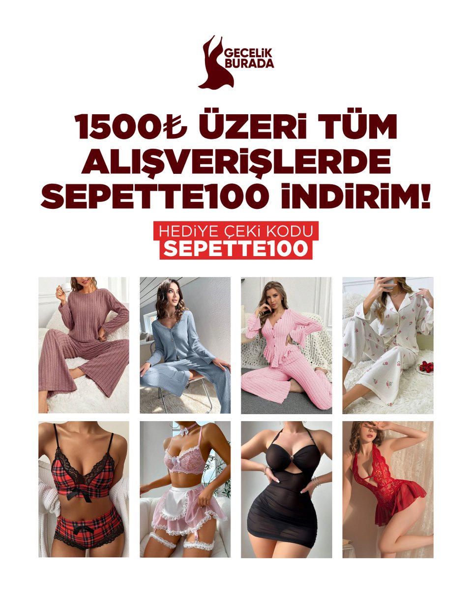 SECRETDREAMTR's tweet photo. Kendini iyi hissetmenin gücü buradan başlıyor. ����
📲 Şimdi koleksiyonumuzu keşfet!

#KadınİçGiyim #KendiniSev #ŞıklıkVeKonfor

https://t.co/mVUCc2OGIo https://t.co/ZPZwonPOvL
