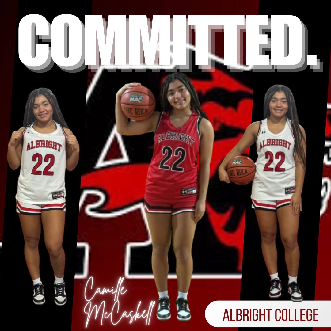 I’m super excited to announce my commitment to Albright College! I want to thank my family, friends, teammates, and coaches who have been there for me every step of the way! So excited for the next 4! ❤️🤍 #Committed #golions #agtg