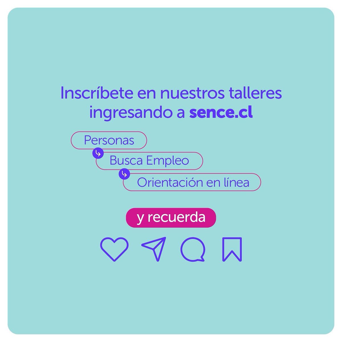 📷 ¿Buscando trabajo? Aprende a mejorar tu CV, prepararte para entrevistas y destacar en el proceso de selección con nuestros talleres gratuitos y en línea. 📷📷
📷 Inscríbete en sence.cl
#SenceEstáCambiandoVidas #Empleo #Capacitación
