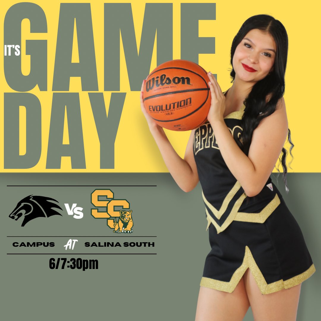 Game day is the best day! 💚🏀
•
Come pack the stands and cheer on Cougar basketball as they take on Campus. 

No halftime performances from us tonight but you can catch the Color Guard at Girls and Lil Twirlers at Boys! 

We’ll catch you at tip off!