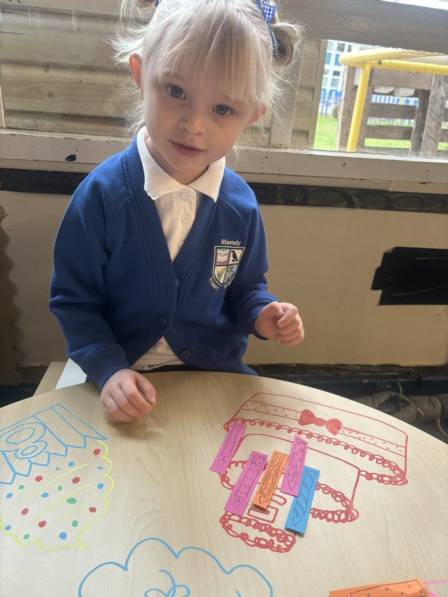 Counting out the candles for the cakes … it’s party week in nursery 🎉🥳 <a href="/MaendyPrimary/">Maendy Primary</a>