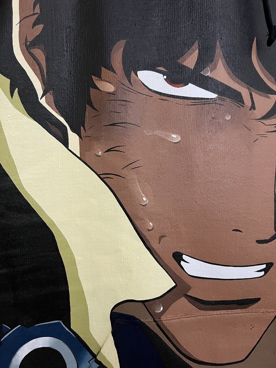 4arcs4's tweet photo. 1/1 Handpainted Cowboy Bebop Hoodie 🚀🪐 https://t.co/HepJmjvJ6Q