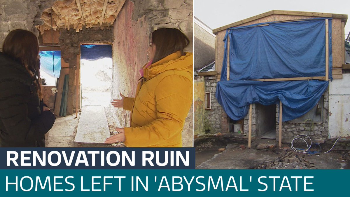 Mum left 'financially, mentally and physically ruined' by 'unsafe' home renovation work

itv.com/watch/news/mum…