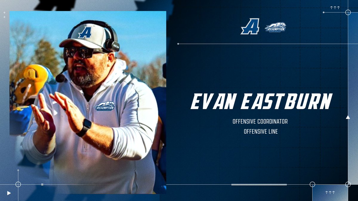 We are pleased to Announce, Evan Eastburn, as the new Offensive Coordinator &amp; Offensive Line Coach for the Greyhound's!

#DEAdvantage