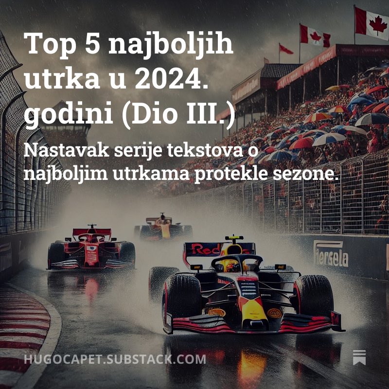 Rimputampe1's tweet photo. 🚩Konačno, na red su došla i posljednja dva teksta o najboljim utrkama prošle sezone.

📃 Tekstovi su niže:

🇨🇦 Dio IV: https://t.co/wjPpurMN0i

🇧🇷 Dio V: https://t.co/z90UjIZ4YQ

#lap76 #skf1 #infinitylighthouse https://t.co/6dZXuf34G4