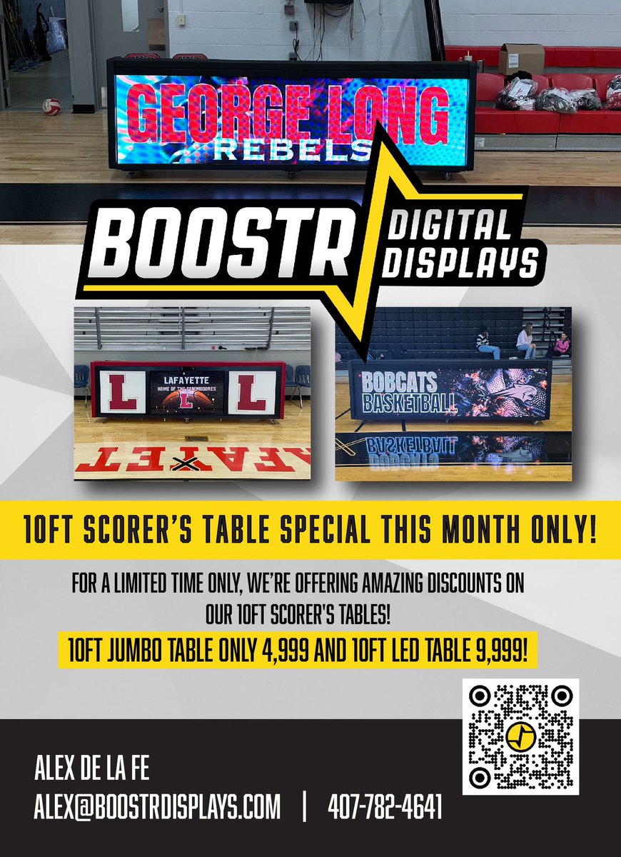 CoachdelaFe's tweet photo. Alex@boostrdisplays.com https://t.co/CT4BhXAHMj