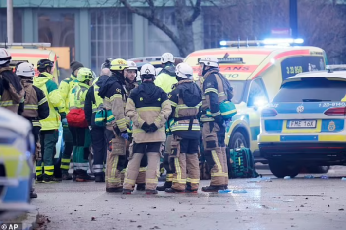 MoazMoaz777's tweet image. "Around Ten" Killed in Sweden Gun Horror:

No terror link suspected - Swedish Police #AIOverlords #GunControlDebate

By Olivia Christie

Swedish authorities are not currently labeling the school shooting in Sweden as terrorism, though they acknowledge it's early days.