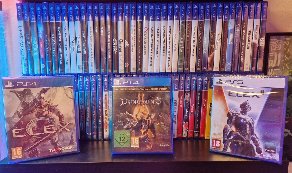 Nanaki_Strife's tweet photo. 🎮 Neuzugänge 🎮
#elex #dungeonsiii #elex2 #gaming #sammlung #collection #consolgamer #videogames #videospiele #gamecollection #games #gamerlife #gamingpost #gamecollector #gaminglife #consolgaming #gamersofinstagram #gamestagram #instagamer #gaymer #spielesammler #gameon https://t.co/26KTwEE2D4