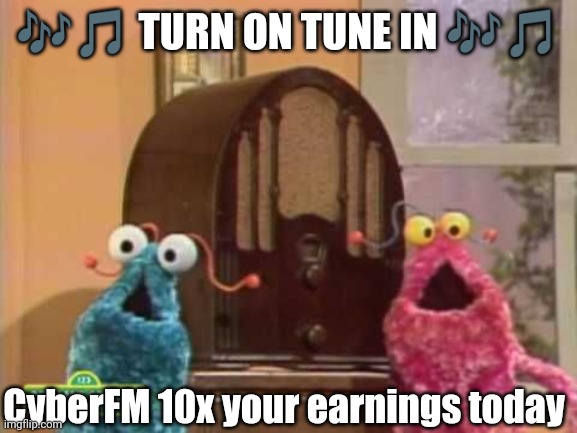 smallcleo2's tweet image. Woo hoo @ofscyberfm back on the airwaves again today 7pm UTC.  Check out the cool tunes only on @Cyber_FM extreme free4all channel.  It&apos;s a 10x too so for singer tiers &amp;amp; above that&apos;s 10x your normal $FMR earnings 💸💸 tune in &amp;amp; don&apos;t touch that dial 🎼🎶🎵🎶