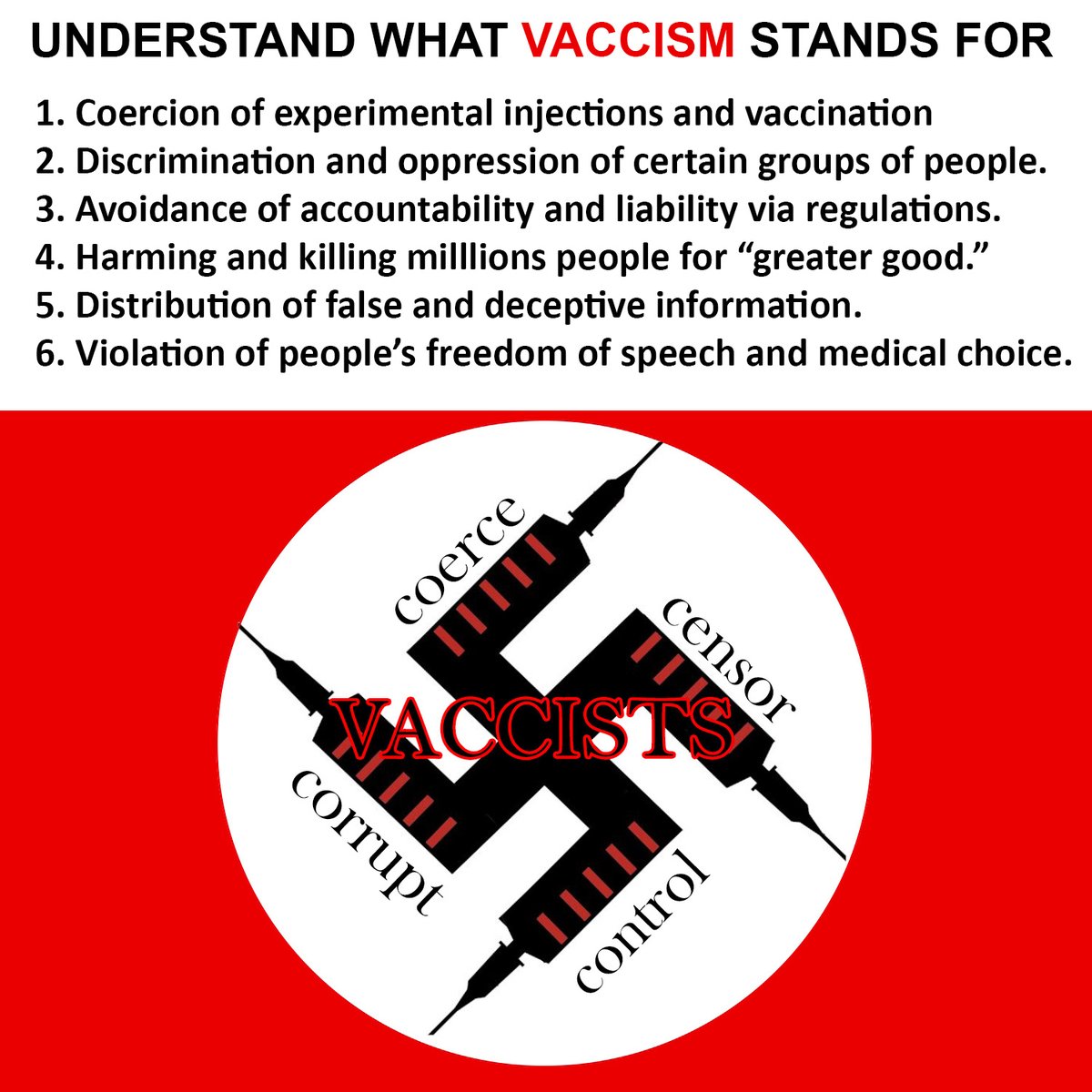 Luizmd's tweet photo. @SenSanders .@SenSanders you stand against freedom and for medical fascism. 

You did absolutely nothing when Americans were being censored, oppressed, discriminated, propagandized, and coerced to take experiment vaccines. 

You do not stand for the people, you stand for vaccism. https://t.co/TLDVlNCAZd