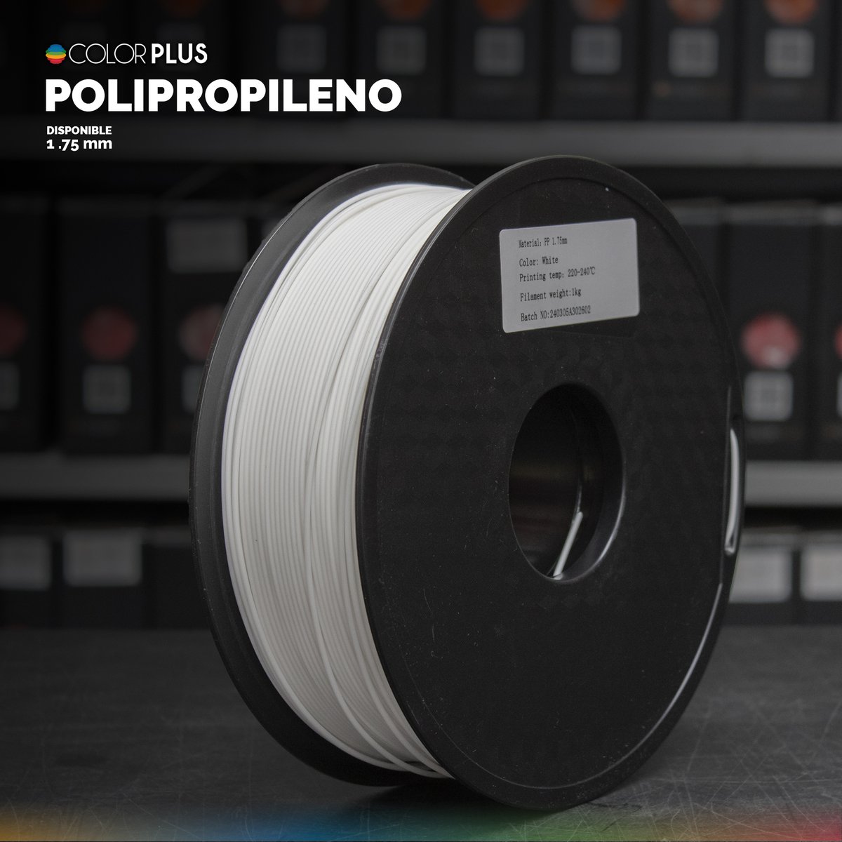 ColorPlus3d's tweet image. ▪️POLIPROPILENO ▪️
👉Uno de los materiales más innovadores para impresión 3D. 😎
👀Ofrece excelentes propiedades de resistencia mecánica, química y térmica. 🦾⚙
🌐colorplus3d.com/?s=POLIPROPILE…+
.
.
#filamento #3dprint #Colorplus #filamento3d #3dprinter #impresion3d  #asa #3d