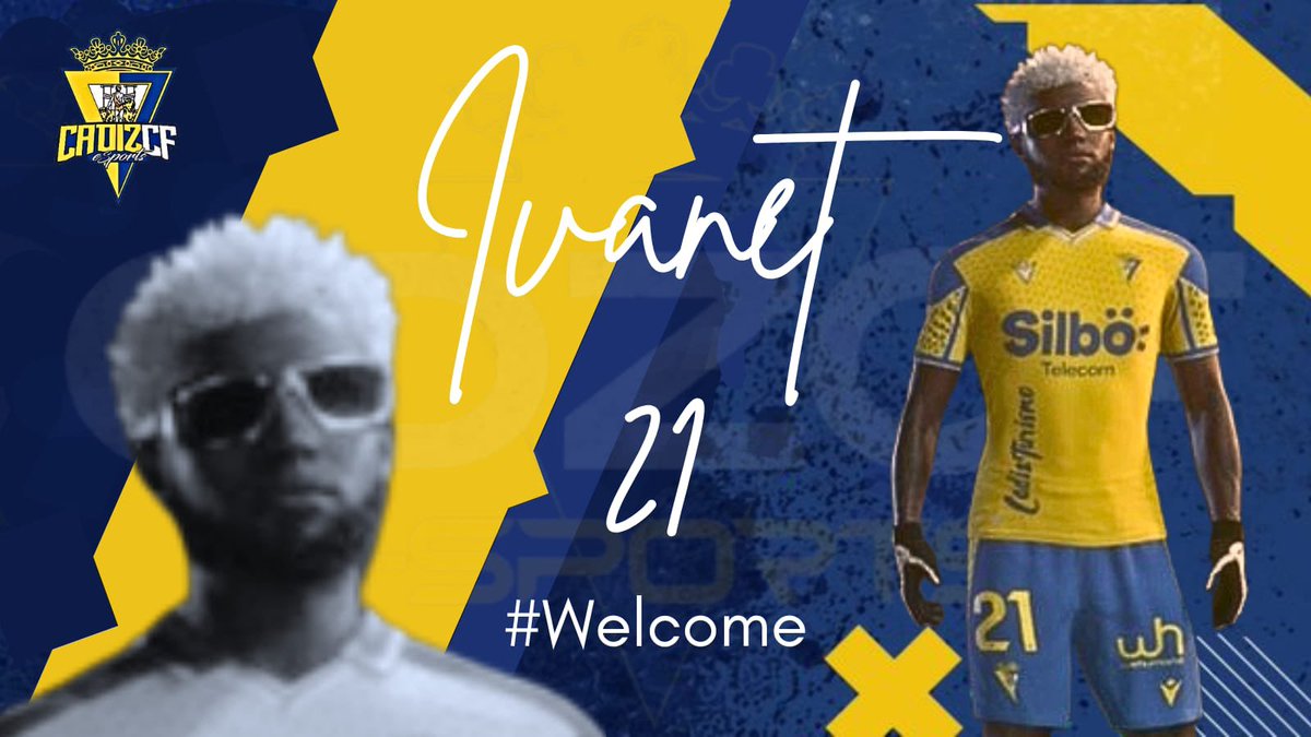 Cรกdiz CF eSports (@cadiz_cfesports) on Twitter photo ๐ FICHAJE | ๐๐
El CAR, ๐๐ฉ๐๐ก๐๐ง, llega para aportar en la banda.
<a href="/ADUAeSports/">AD Uniรณn Adarve eSports</a> ๐ <a href="/Cadiz_CFESports/">Cรกdiz CF eSports</a>
ยกBienvenido, <a href="/ivanettcpro_/">IVANET_CPRO</a>! ๐ FICHAJE | ๐๐
El CAR, ๐๐ฉ๐๐ก๐๐ง, llega para aportar en la banda.
<a href="/ADUAeSports/">AD Uniรณn Adarve eSports</a> ๐ <a href="/Cadiz_CFESports/">Cรกdiz CF eSports</a>
ยกBienvenido, <a href="/ivanettcpro_/">IVANET_CPRO</a>!
