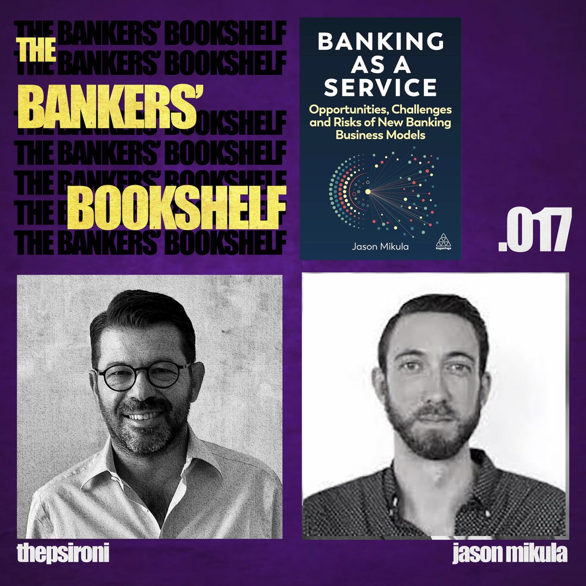 PROVOKE.FM Fintech Podcast Network (@provokecast) on Twitter photo Who better to talk #BaaS than the guy who wrote the book on it? This week, <a href="/thepsironi/">Paolo Sironi</a> interviews <a href="/mikulaja/">Jason Mikula</a> on his Insightful and comprehensive book on Banking As a Service. Check it out on THE BANKERS BOOKSHELF, wherever you get your podcasts. Who better to talk #BaaS than the guy who wrote the book on it? This week, <a href="/thepsironi/">Paolo Sironi</a> interviews <a href="/mikulaja/">Jason Mikula</a> on his Insightful and comprehensive book on Banking As a Service. Check it out on THE BANKERS BOOKSHELF, wherever you get your podcasts.
