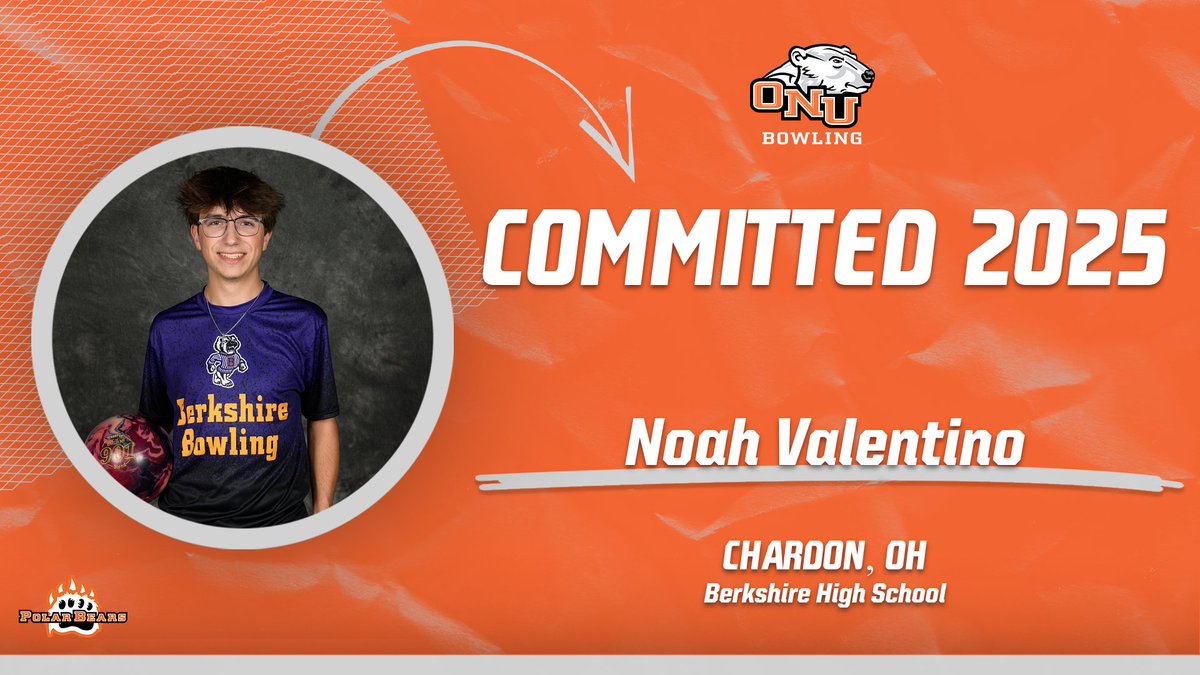 Welcome Noah Valentino from Berkshire High School! He'll join the Polar Bears for the 25-26 season. We're excited to add Noah to our program!!
GO BEARS!!!
