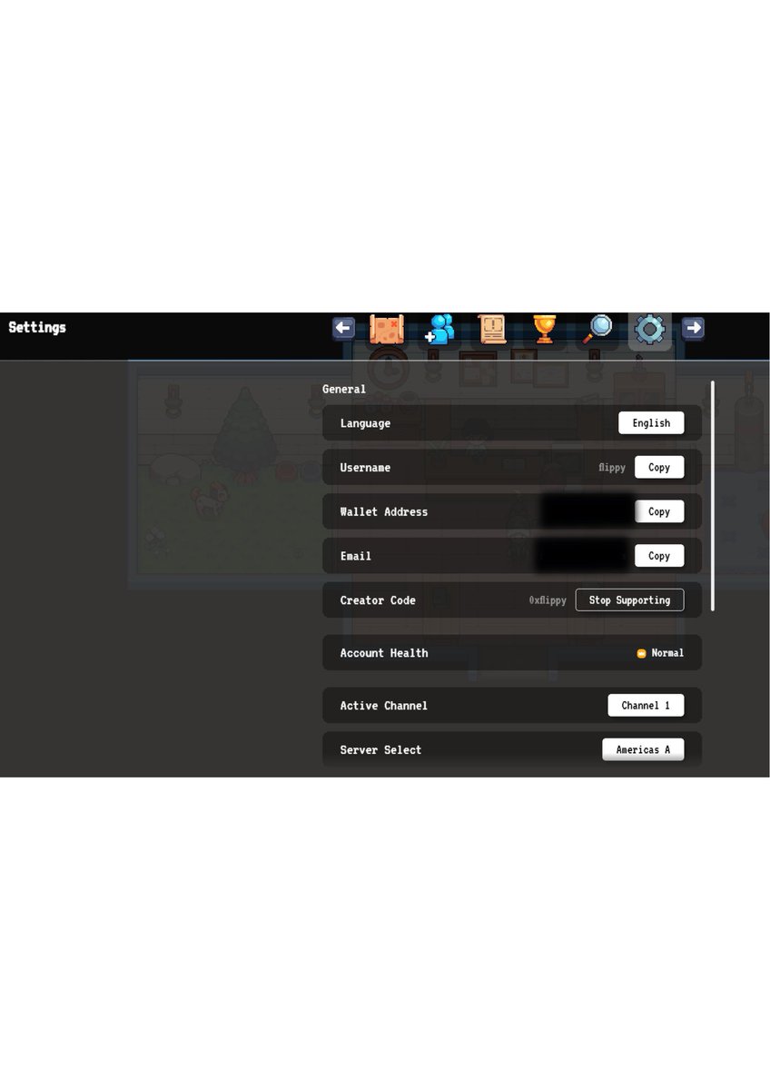 0xFlippyy's tweet photo. To use the code: go to settings and enter the code https://t.co/HrHbqEcThB