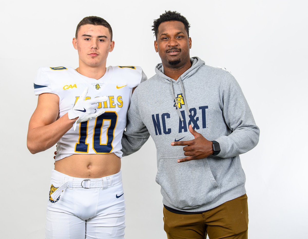Tony sanchez (@tonysanchez2007) on Twitter photo After Prayer and careful consideration, I have decided to fully commit to the University of North Carolina A&T! Go Aggies! #aggiepride <a href="/coachsbarnette/">Stephen Barnette</a> <a href="/CoachShawnGibbs/">Shawn Gibbs</a> <a href="/coach_wwright/">Will Wright</a> After Prayer and careful consideration, I have decided to fully commit to the University of North Carolina A&T! Go Aggies! #aggiepride <a href="/coachsbarnette/">Stephen Barnette</a> <a href="/CoachShawnGibbs/">Shawn Gibbs</a> <a href="/coach_wwright/">Will Wright</a>
